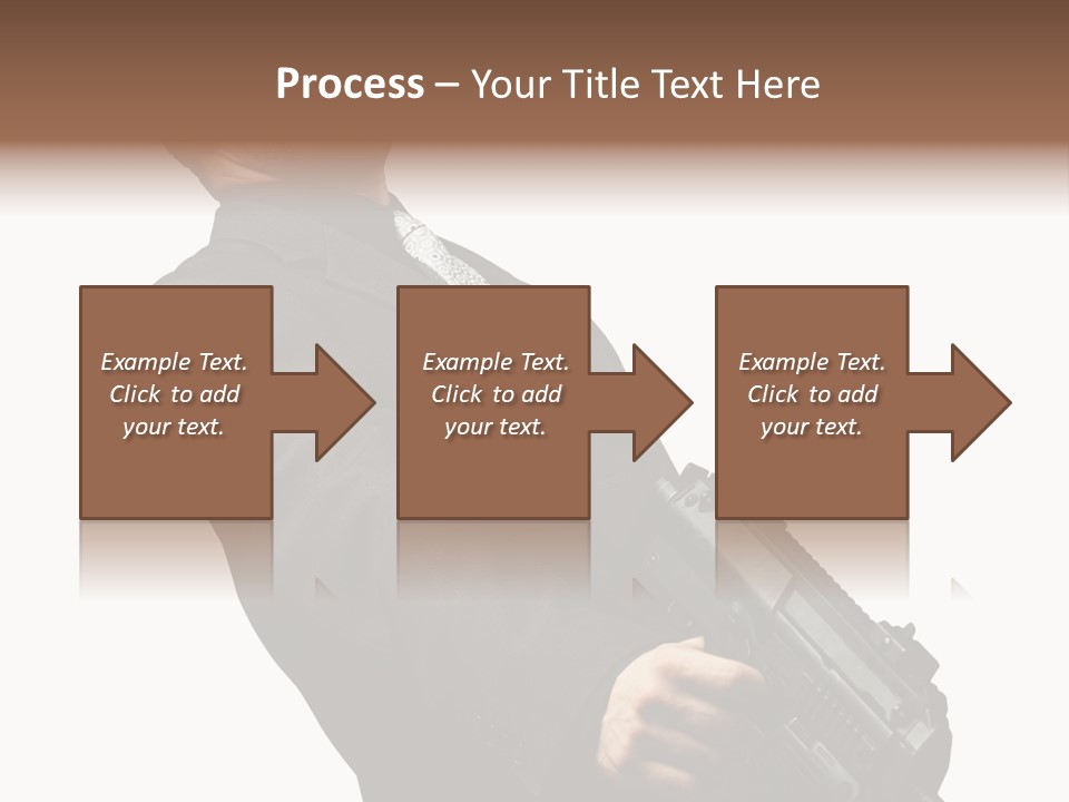 Shoot Security Violence PowerPoint Template
