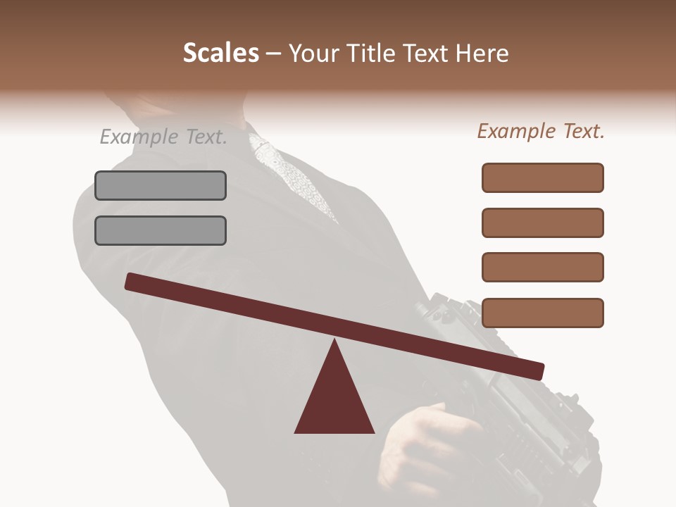 Shoot Security Violence PowerPoint Template