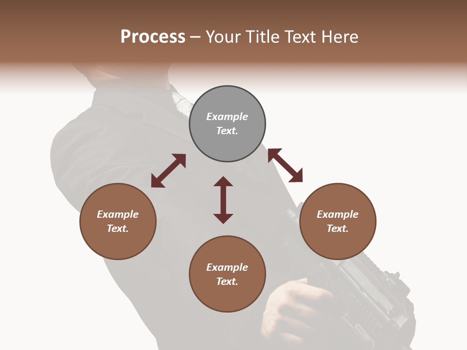 Shoot Security Violence PowerPoint Template