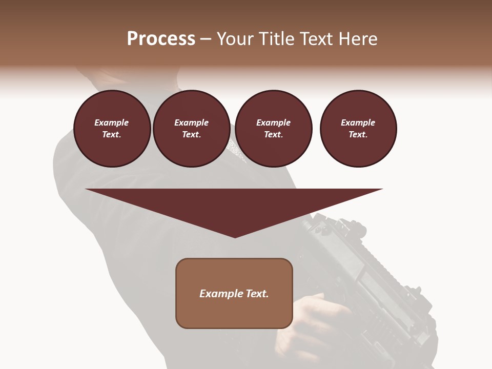 Shoot Security Violence PowerPoint Template