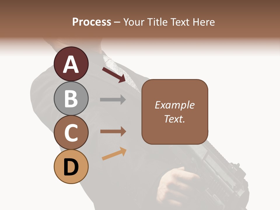 Shoot Security Violence PowerPoint Template