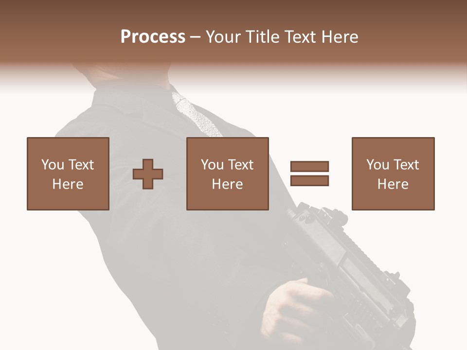 Shoot Security Violence PowerPoint Template