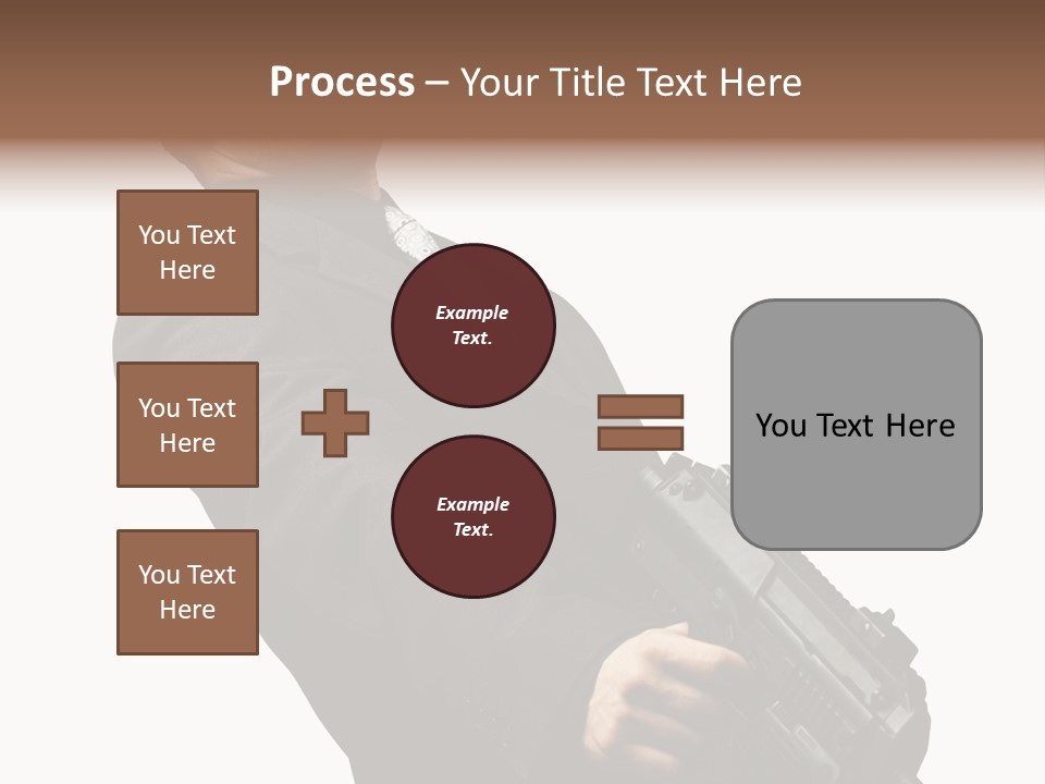 Shoot Security Violence PowerPoint Template