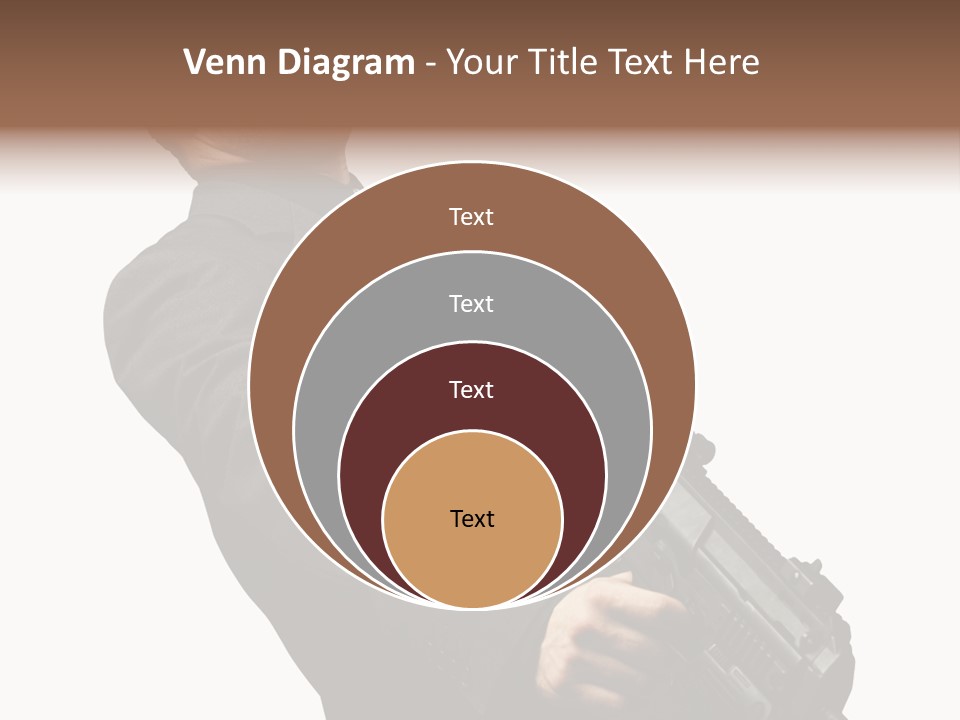 Shoot Security Violence PowerPoint Template