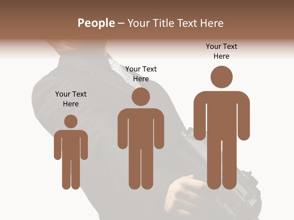 Shoot Security Violence PowerPoint Template