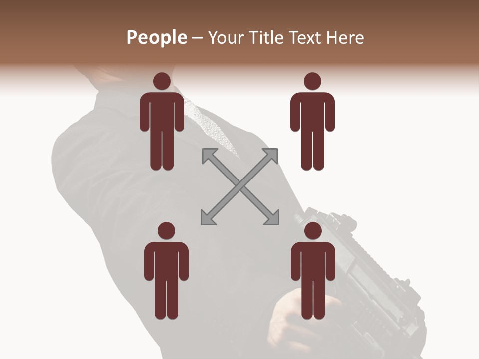 Shoot Security Violence PowerPoint Template