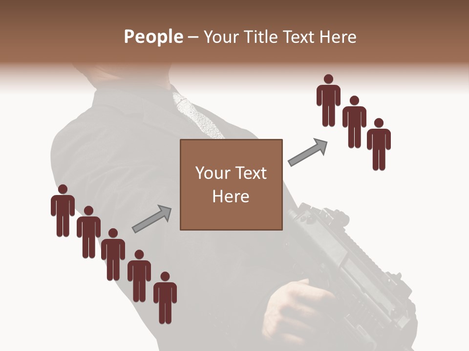 Shoot Security Violence PowerPoint Template