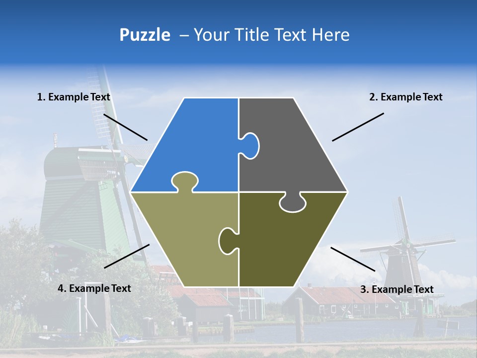 Netherlands Energy Countryside PowerPoint Template