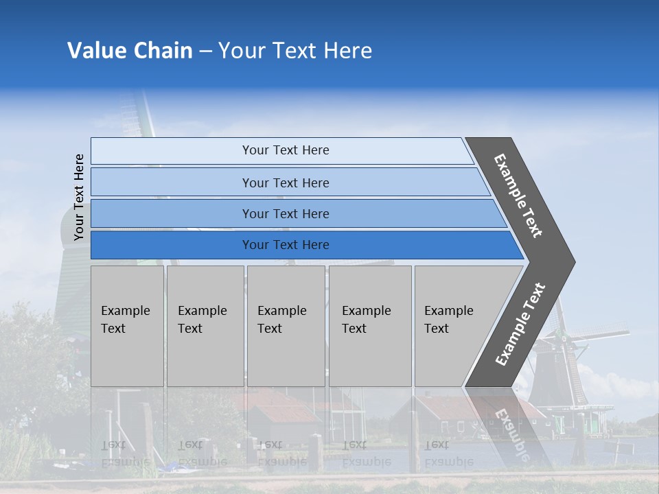 Netherlands Energy Countryside PowerPoint Template