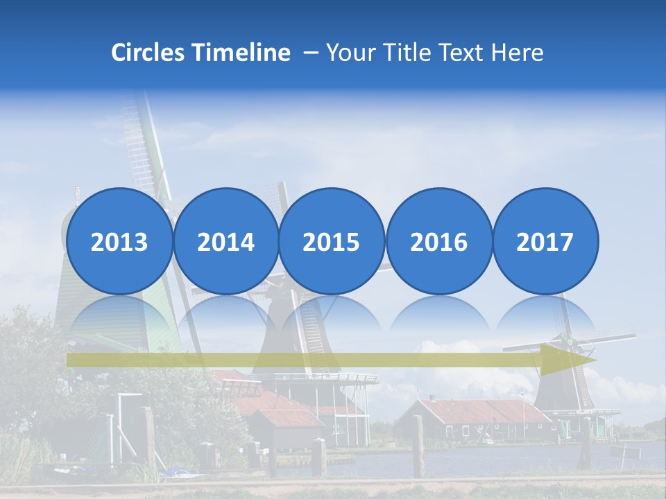 Netherlands Energy Countryside PowerPoint Template