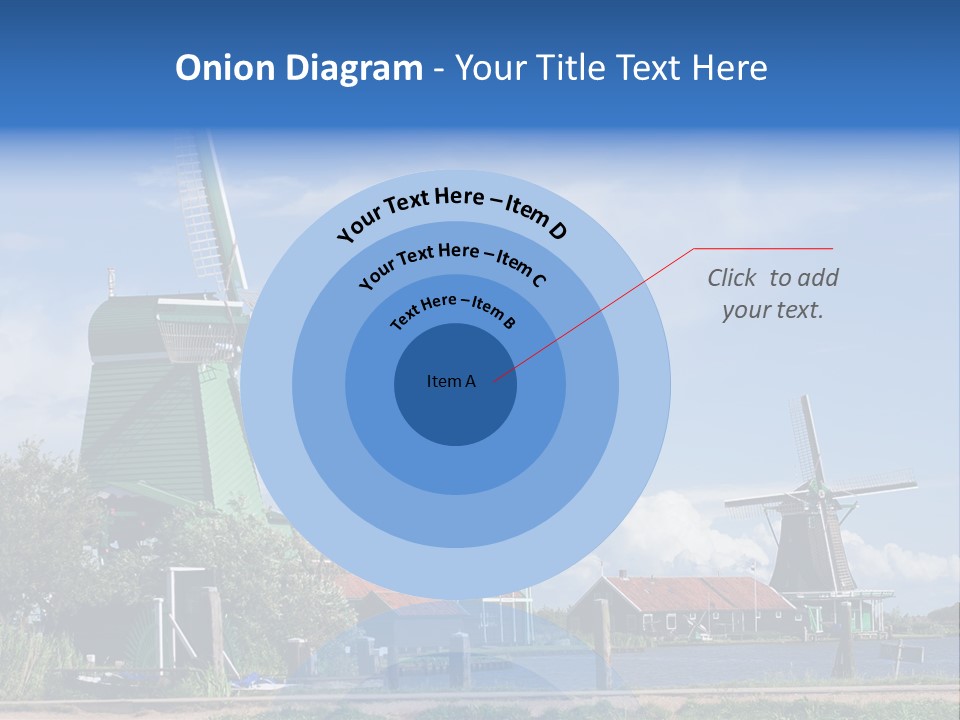 Netherlands Energy Countryside PowerPoint Template