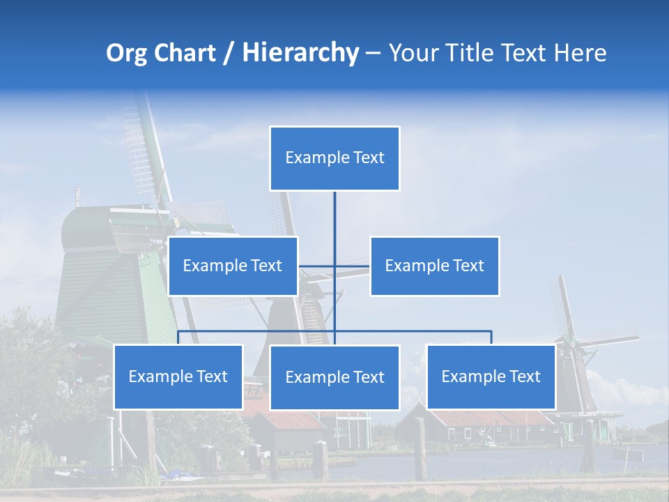 Netherlands Energy Countryside PowerPoint Template