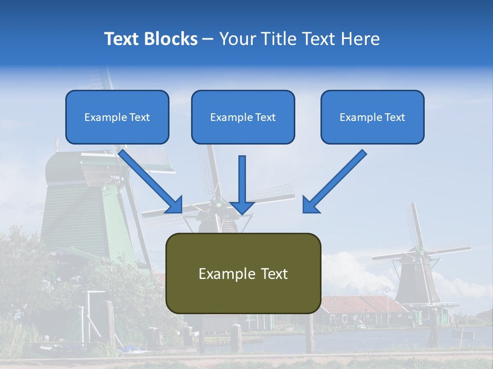 Netherlands Energy Countryside PowerPoint Template