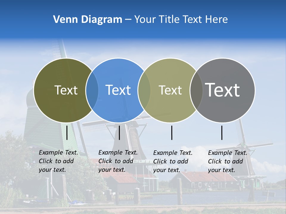Netherlands Energy Countryside PowerPoint Template