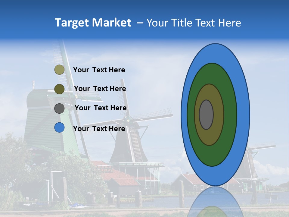 Netherlands Energy Countryside PowerPoint Template