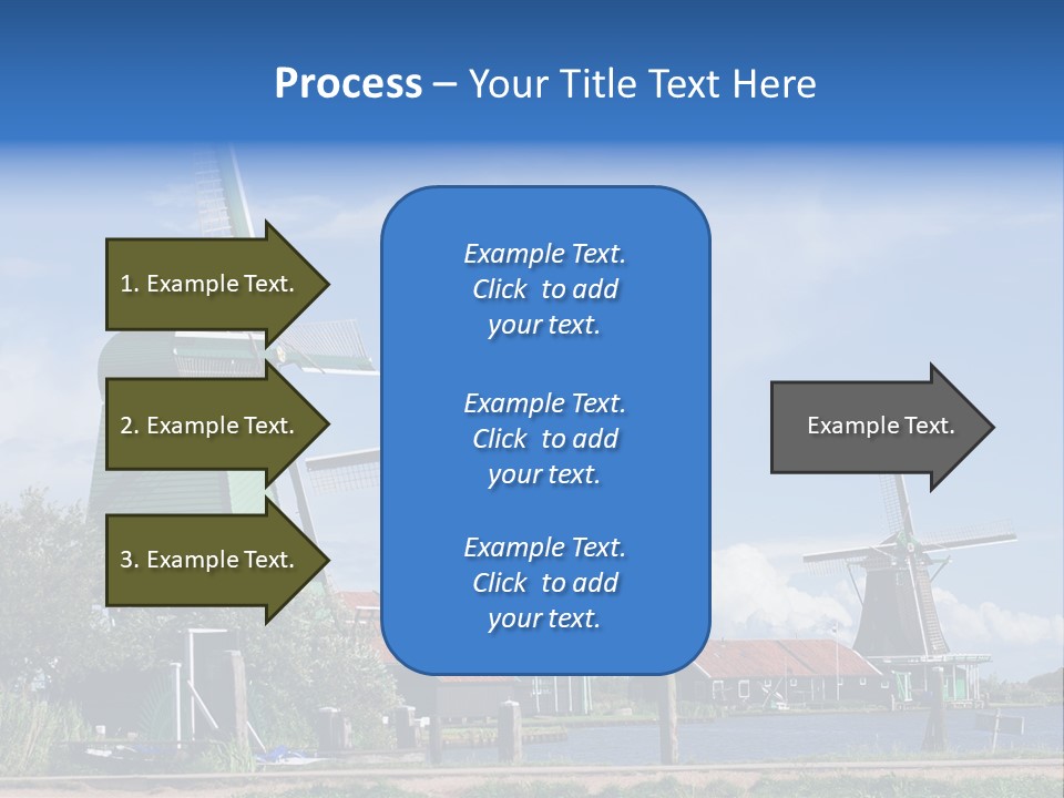 Netherlands Energy Countryside PowerPoint Template
