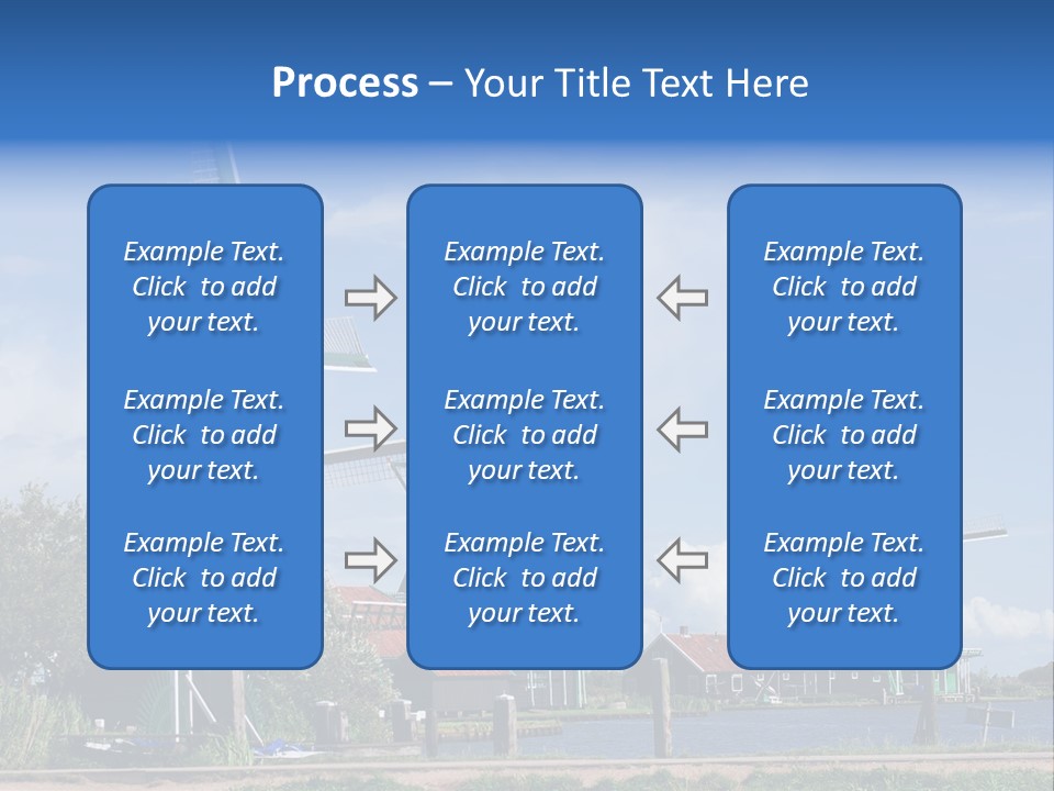 Netherlands Energy Countryside PowerPoint Template