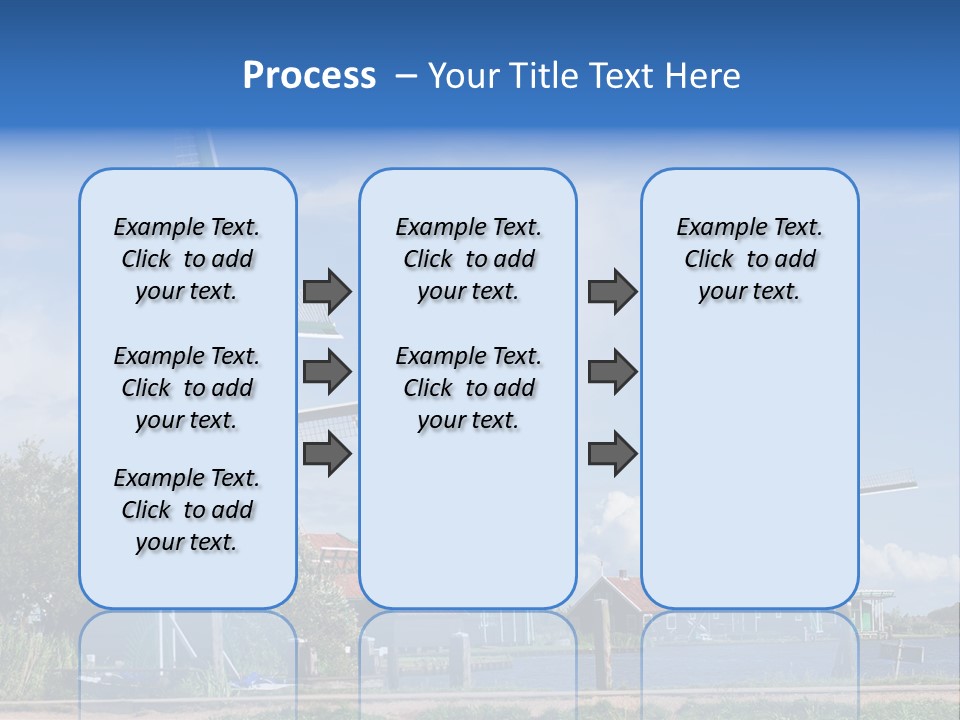 Netherlands Energy Countryside PowerPoint Template