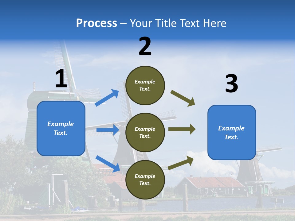 Netherlands Energy Countryside PowerPoint Template