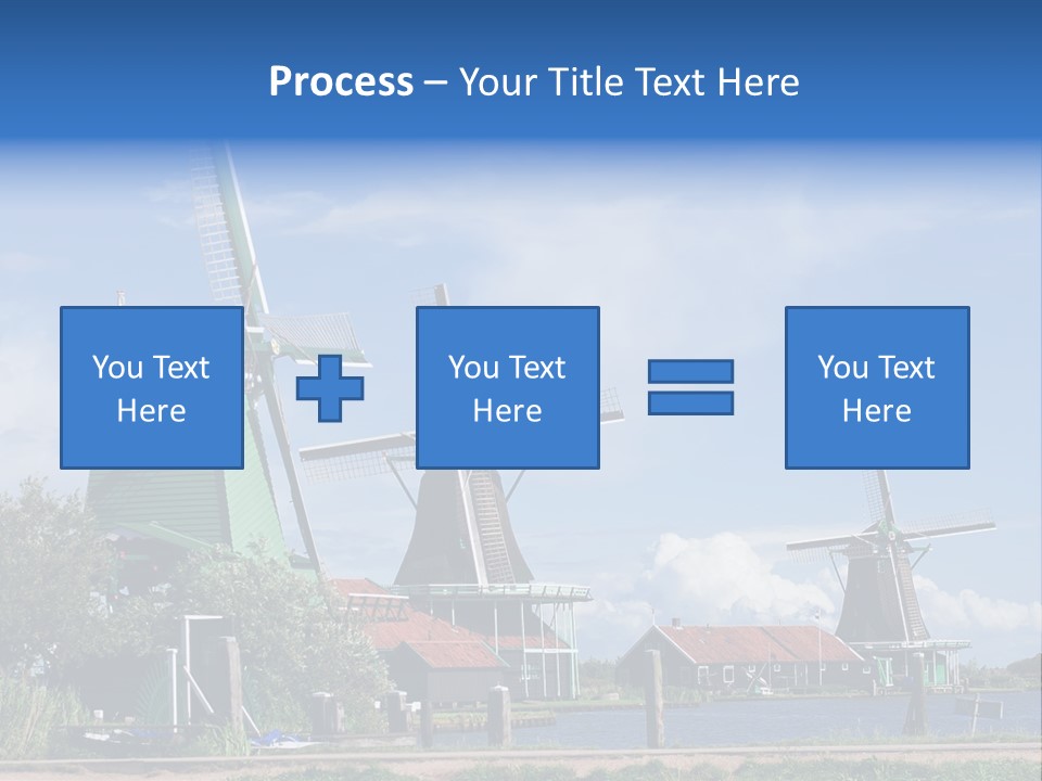 Netherlands Energy Countryside PowerPoint Template