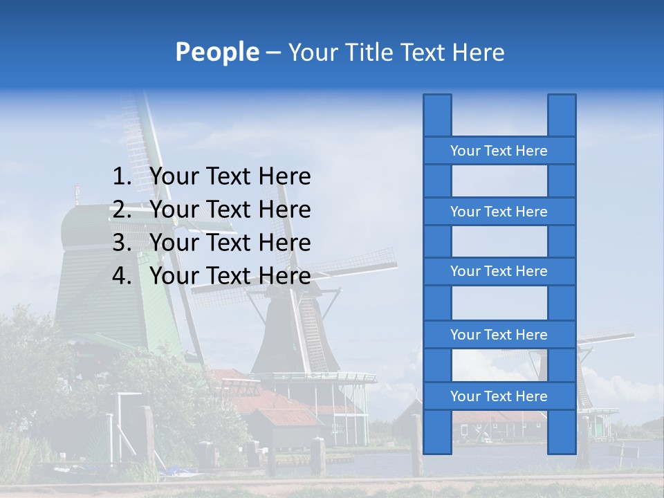 Netherlands Energy Countryside PowerPoint Template