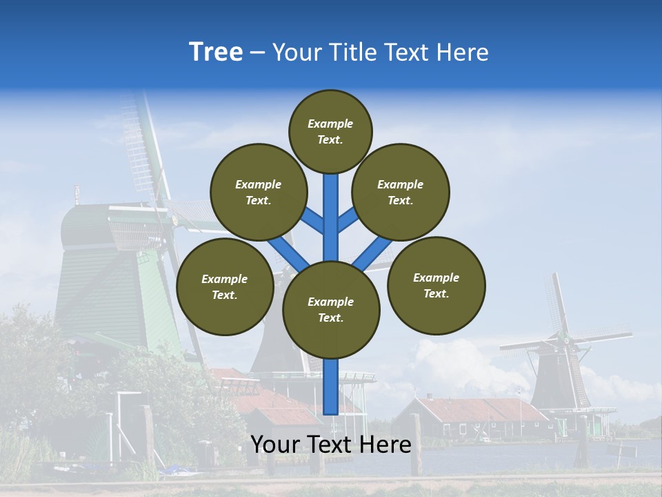 Netherlands Energy Countryside PowerPoint Template