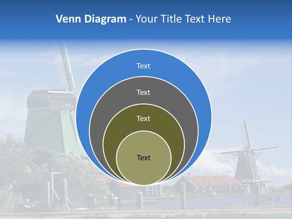 Netherlands Energy Countryside PowerPoint Template