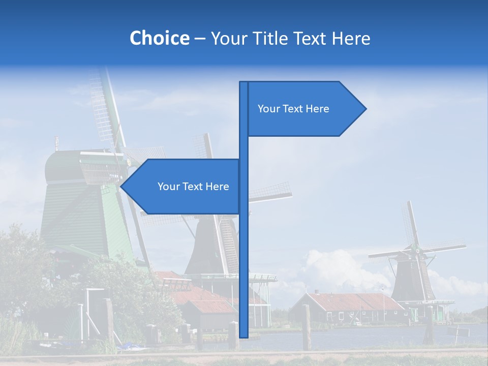 Netherlands Energy Countryside PowerPoint Template