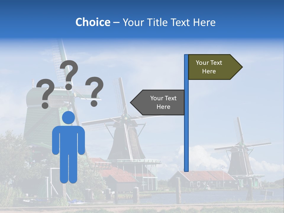 Netherlands Energy Countryside PowerPoint Template