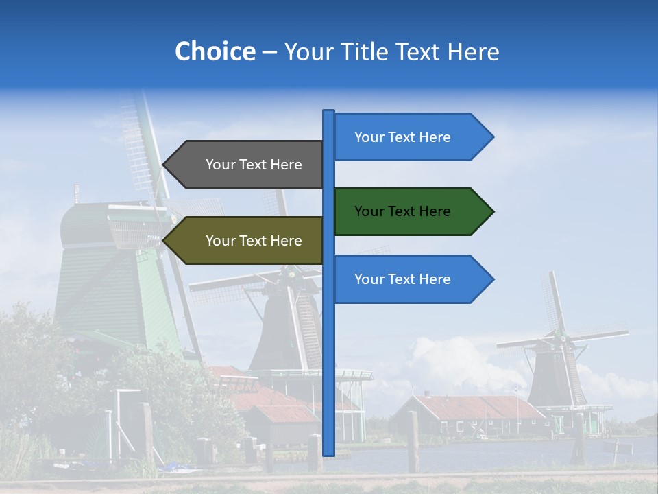 Netherlands Energy Countryside PowerPoint Template