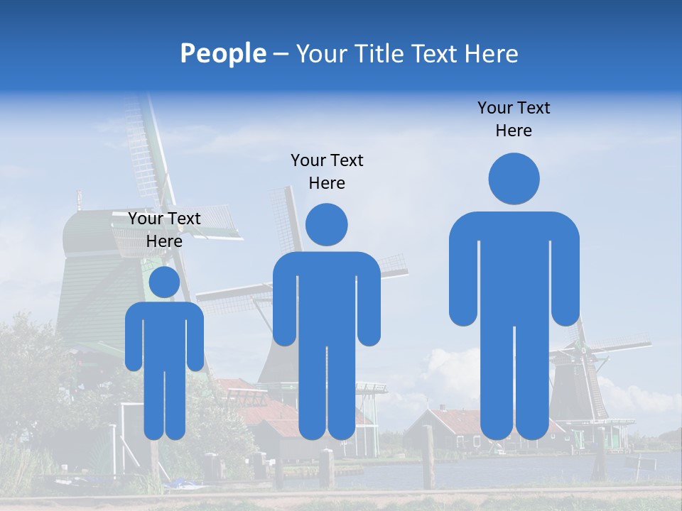 Netherlands Energy Countryside PowerPoint Template