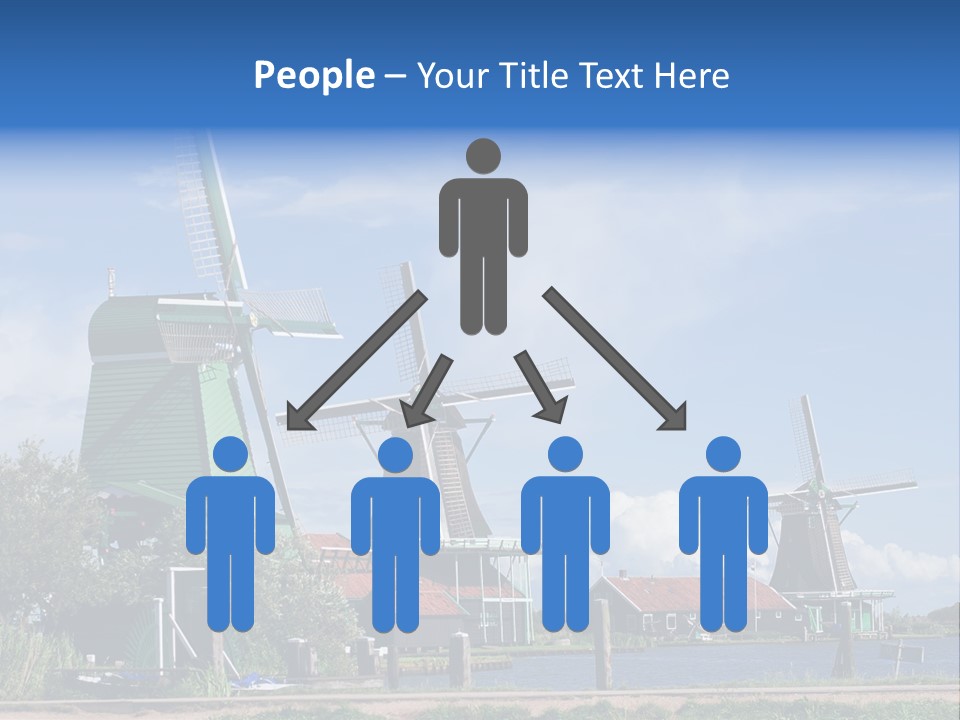 Netherlands Energy Countryside PowerPoint Template