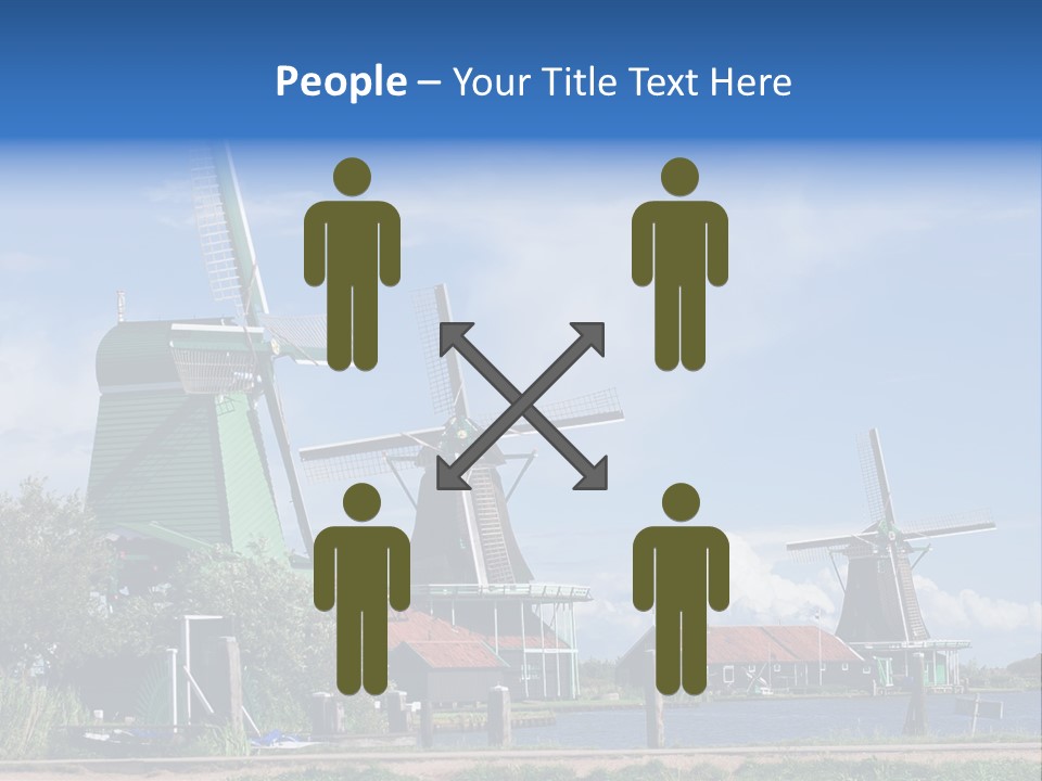 Netherlands Energy Countryside PowerPoint Template