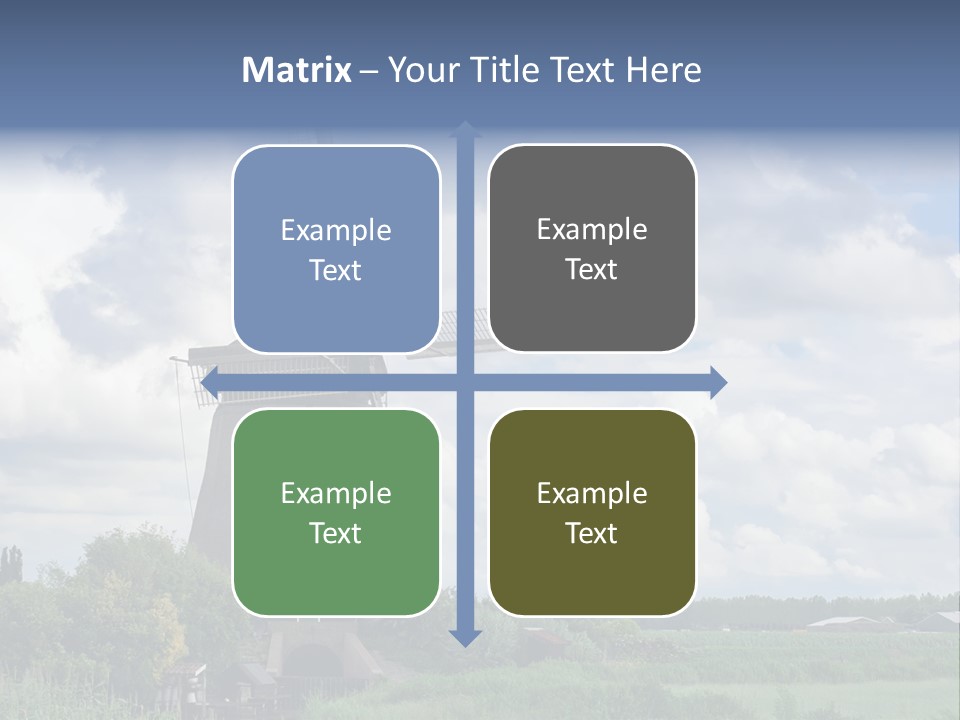 Old Wind Outside PowerPoint Template