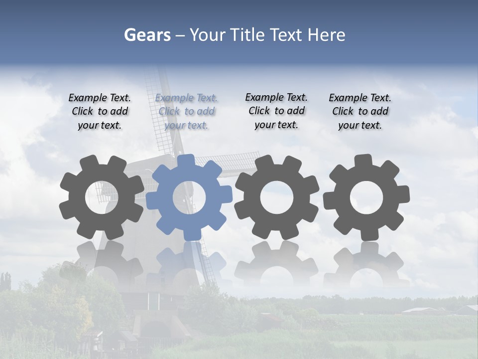 Old Wind Outside PowerPoint Template