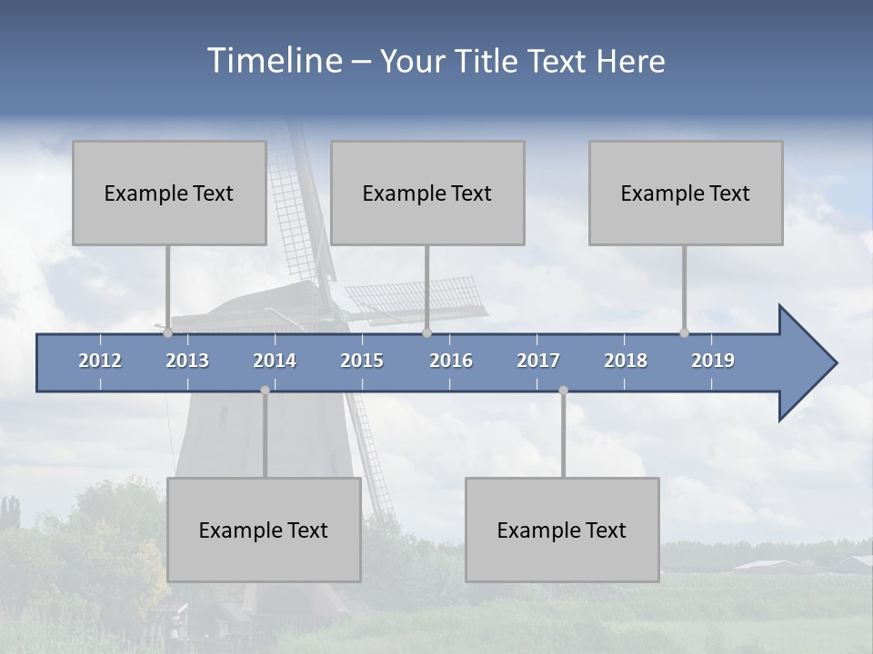 Old Wind Outside PowerPoint Template