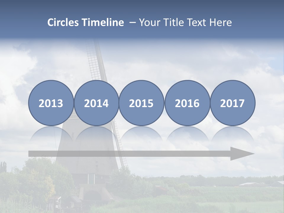 Old Wind Outside PowerPoint Template