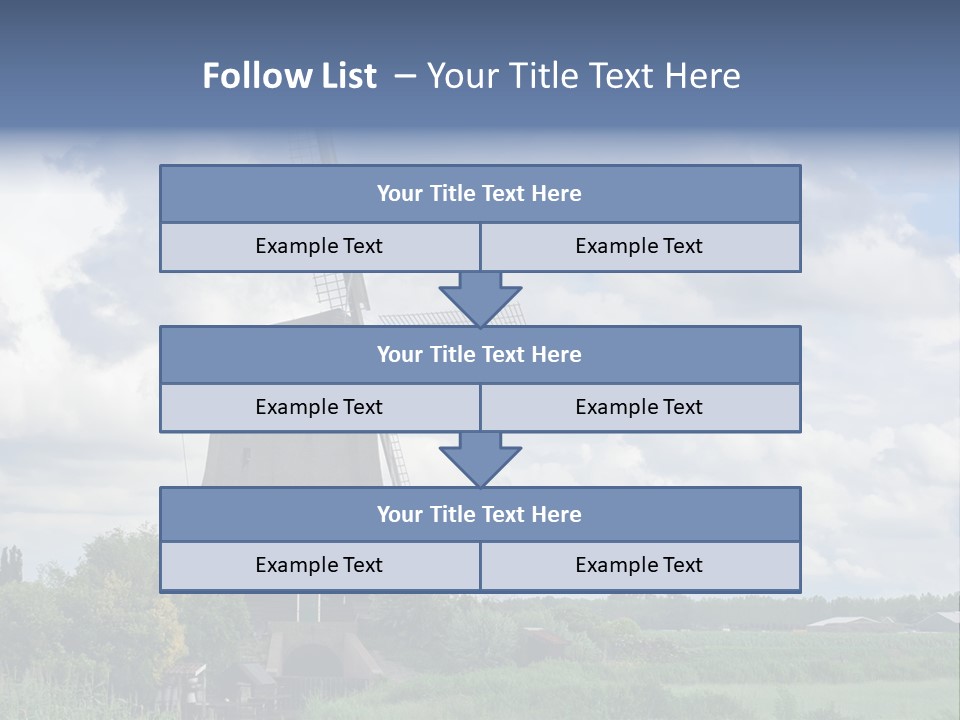 Old Wind Outside PowerPoint Template