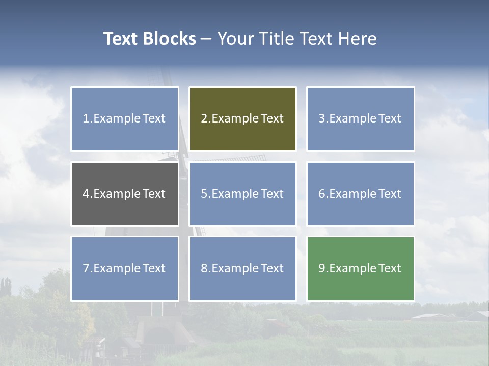 Old Wind Outside PowerPoint Template