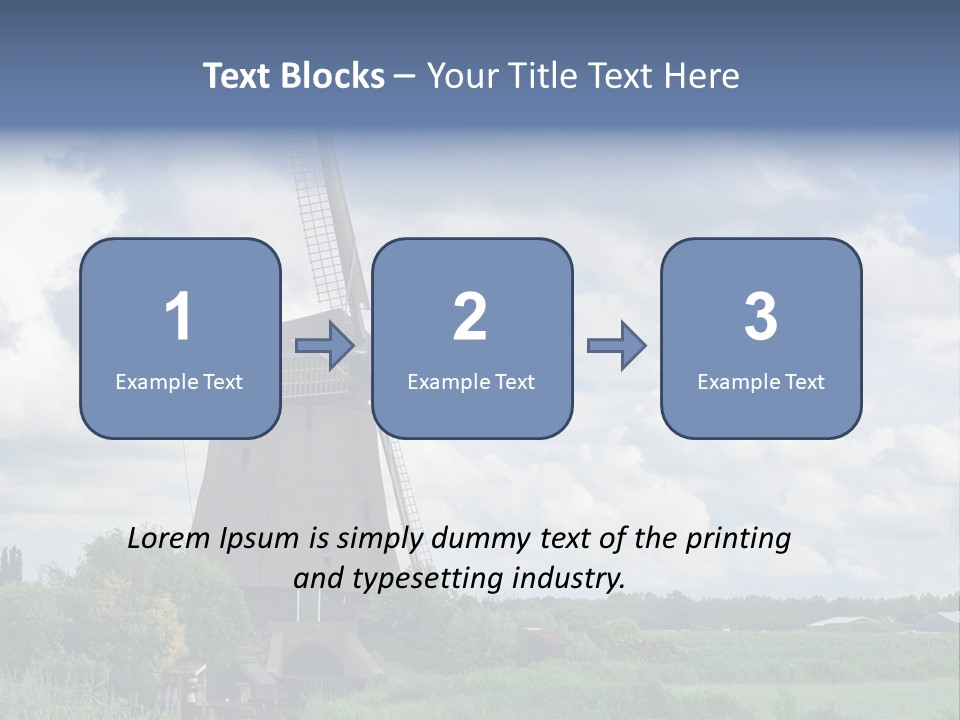Old Wind Outside PowerPoint Template