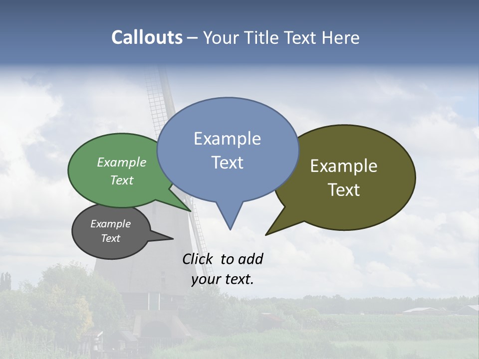 Old Wind Outside PowerPoint Template