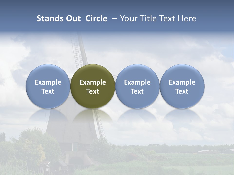 Old Wind Outside PowerPoint Template