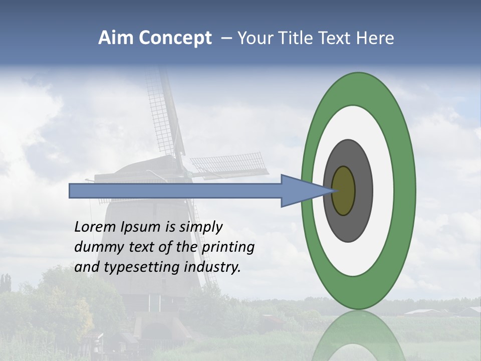 Old Wind Outside PowerPoint Template