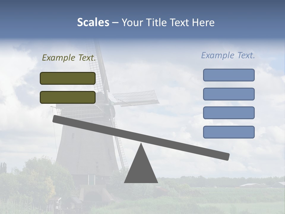 Old Wind Outside PowerPoint Template