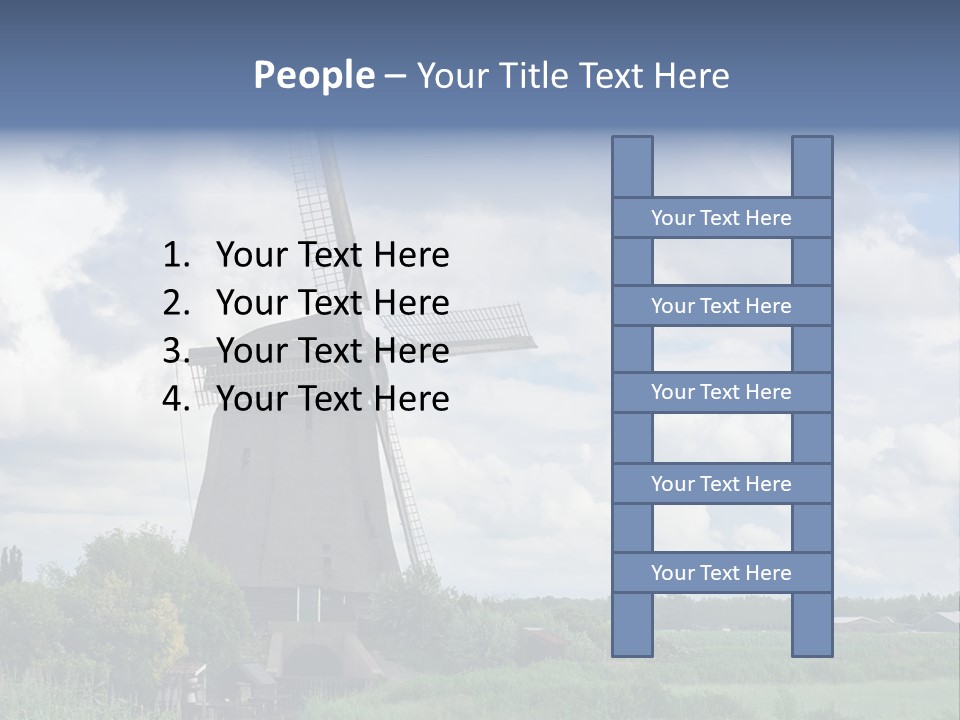 Old Wind Outside PowerPoint Template