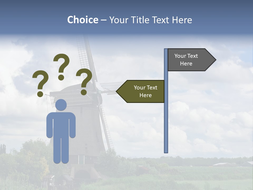 Old Wind Outside PowerPoint Template