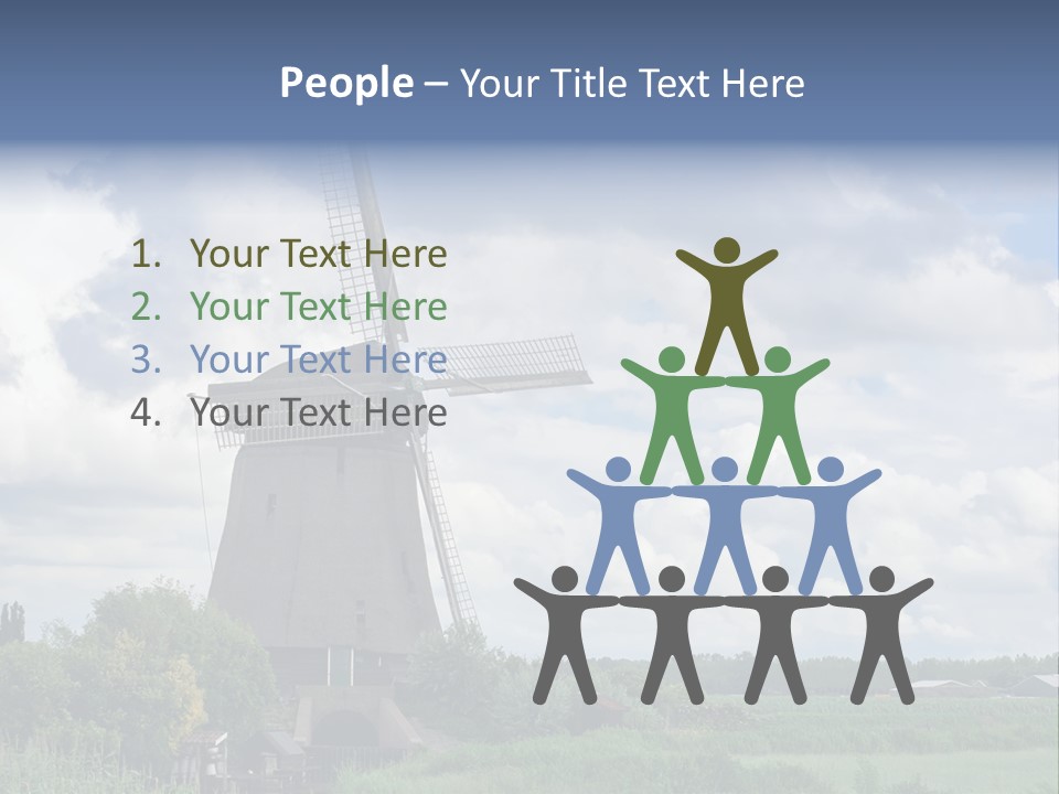 Old Wind Outside PowerPoint Template