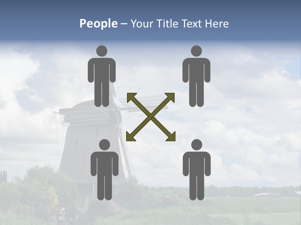 Old Wind Outside PowerPoint Template