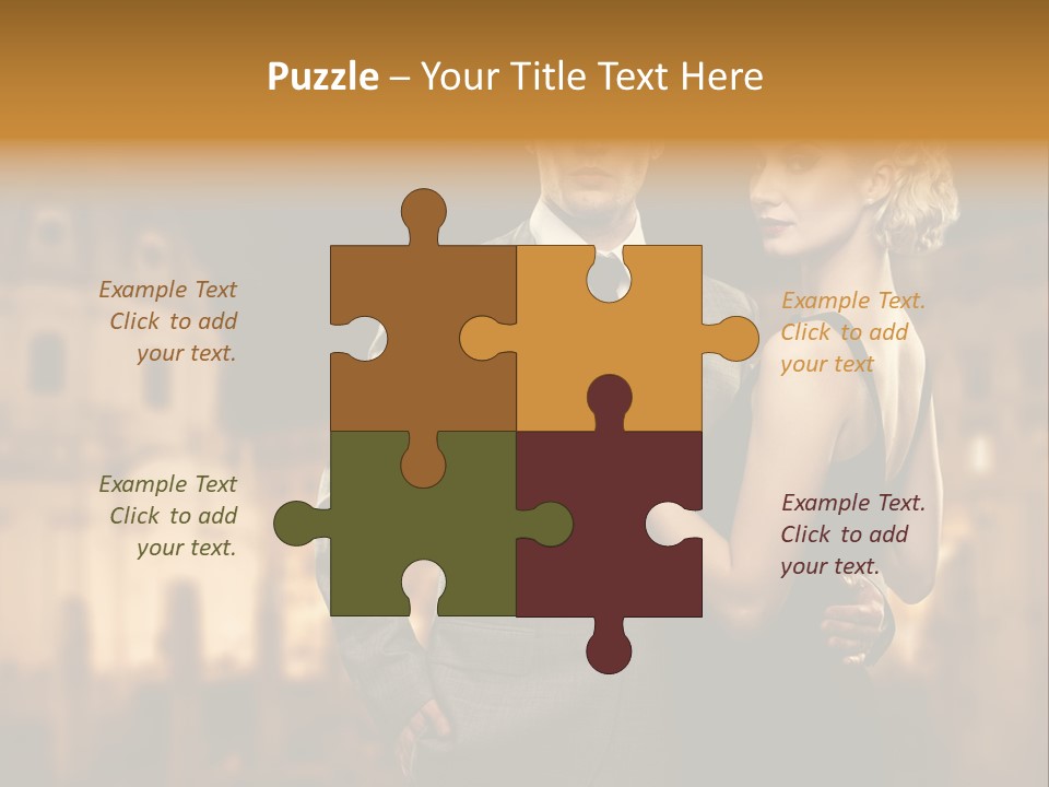 White Romantic Lawyer PowerPoint Template