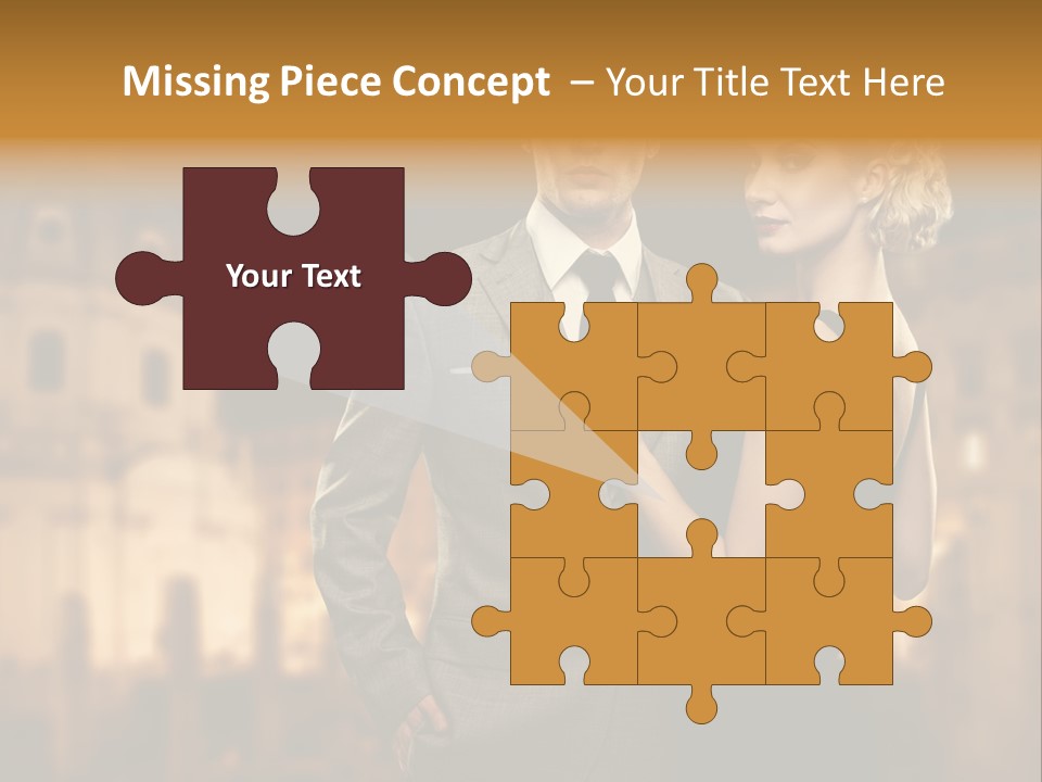 White Romantic Lawyer PowerPoint Template